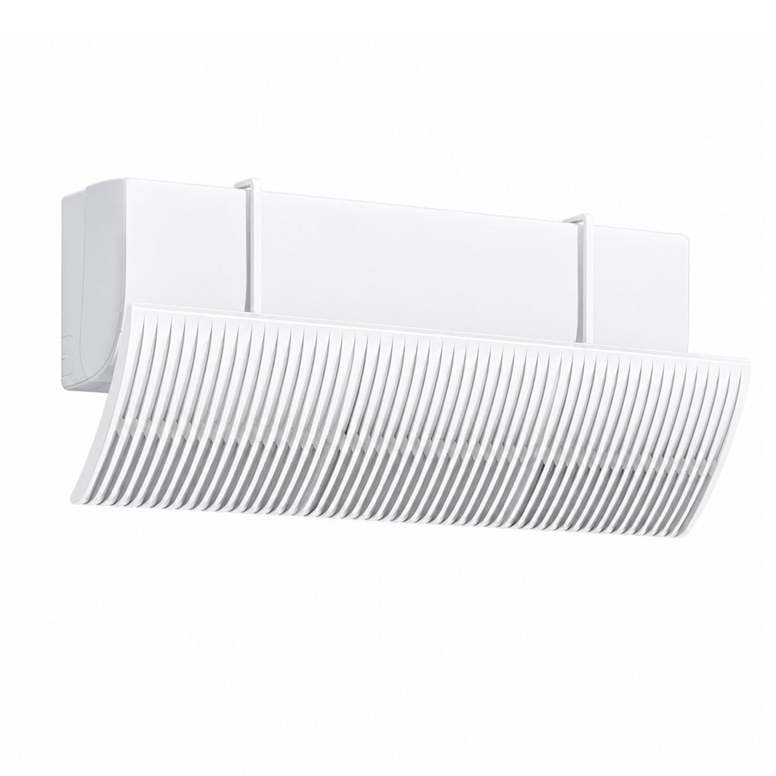 WAMJ AQDY Air Conditioner Deflector, Hook-On AC Vent Deflector, Enhance Cooling and Heating Circulation, Prevent Direct Blowing for Bedroom, Living Room