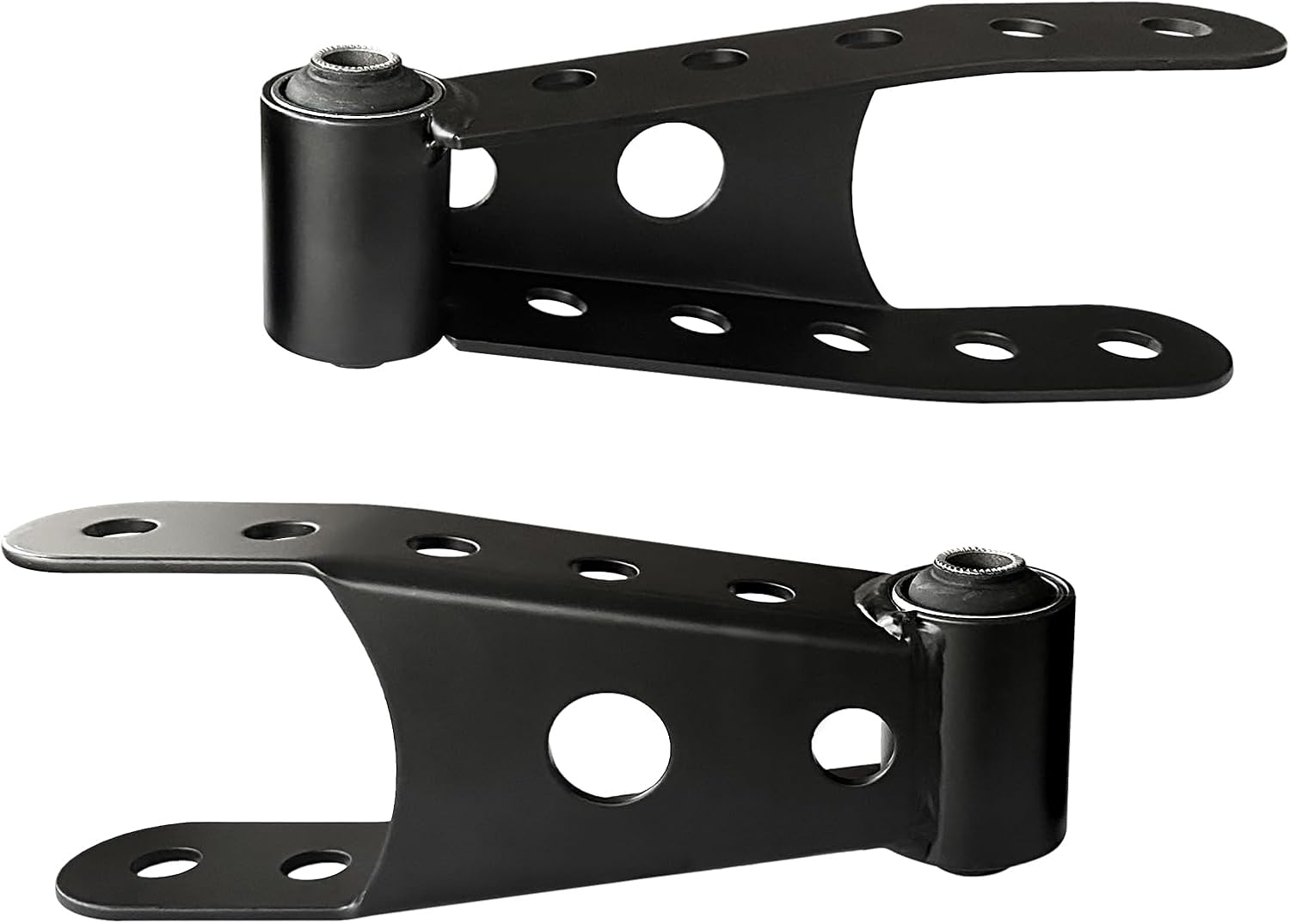 FAKAFY 2-3" Rear Lowering Shackles for Chevy Silverado 1500 GMC Sierra Ford F150 Ram - Leaf Spring Drop Kit Replace 6400 410520