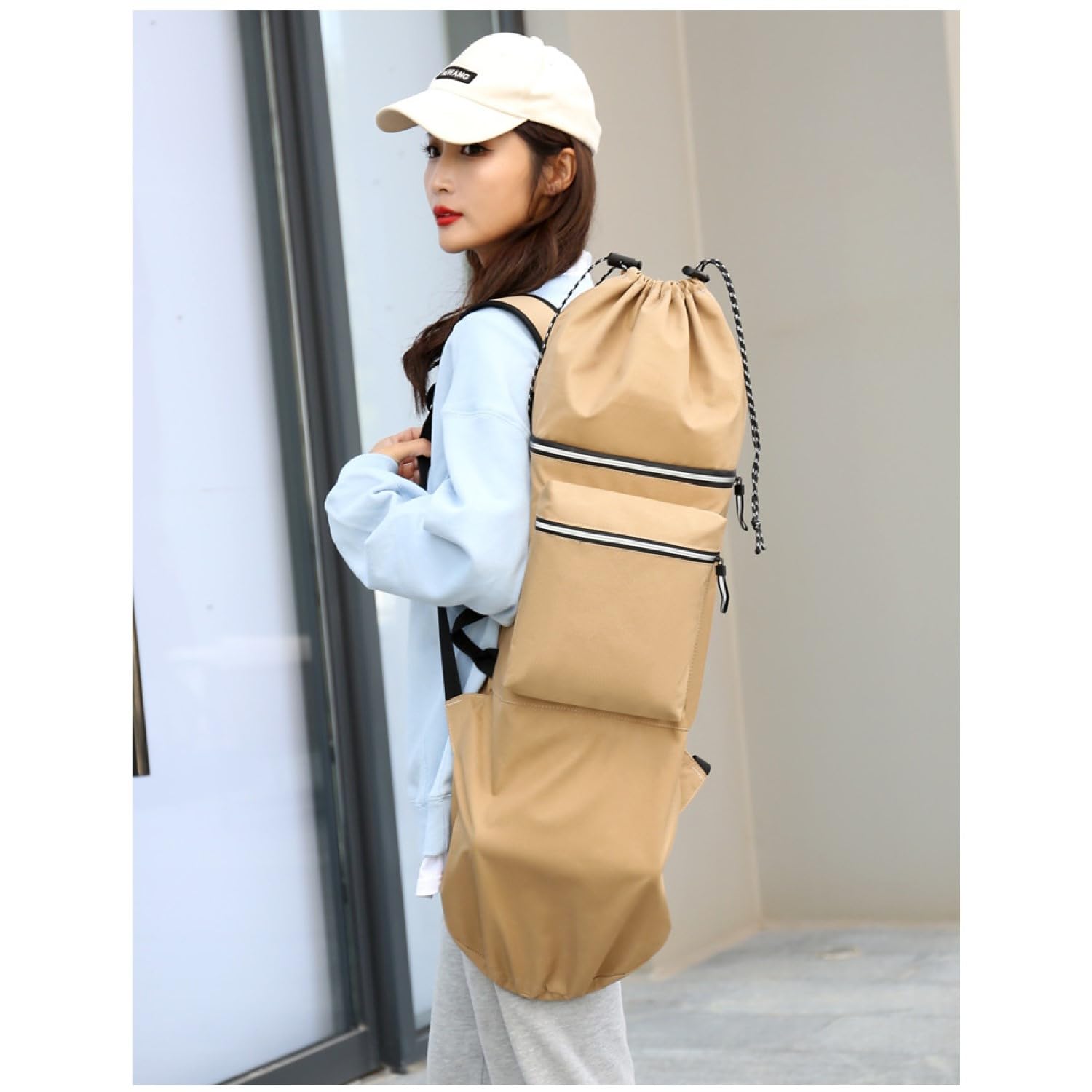 Sac de skateboard étanche pour longboard, skateboard, longboard, sac de transport pour skateboard, longboard, sac à dos étanche, sac à dos portable
