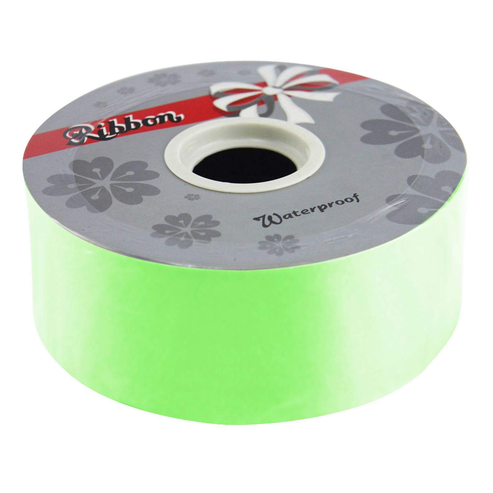 100 Yard Rolls of 50mm Poly Ribbon! Florist Polypropylene PP Plastic[Lime]