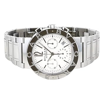 BVLGARI クロノグラフ シルバー 時計 CH35WSSD-Quartz BVLGARI