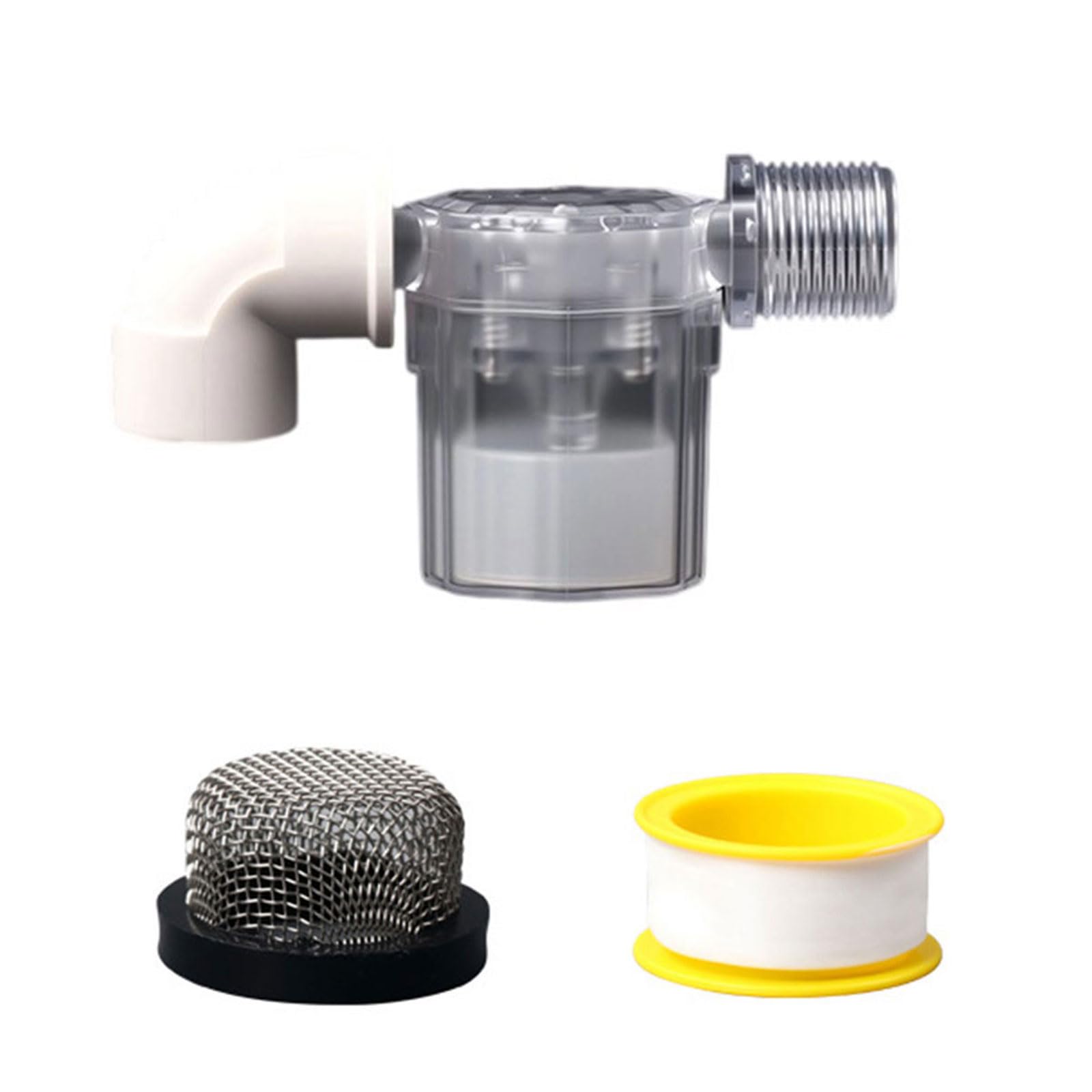 Water Levels Control Float Valves, Clear Float Levels Controller with Auto Shut-Off Valves for Secure Liquid Tanks Automatic Water Controller
