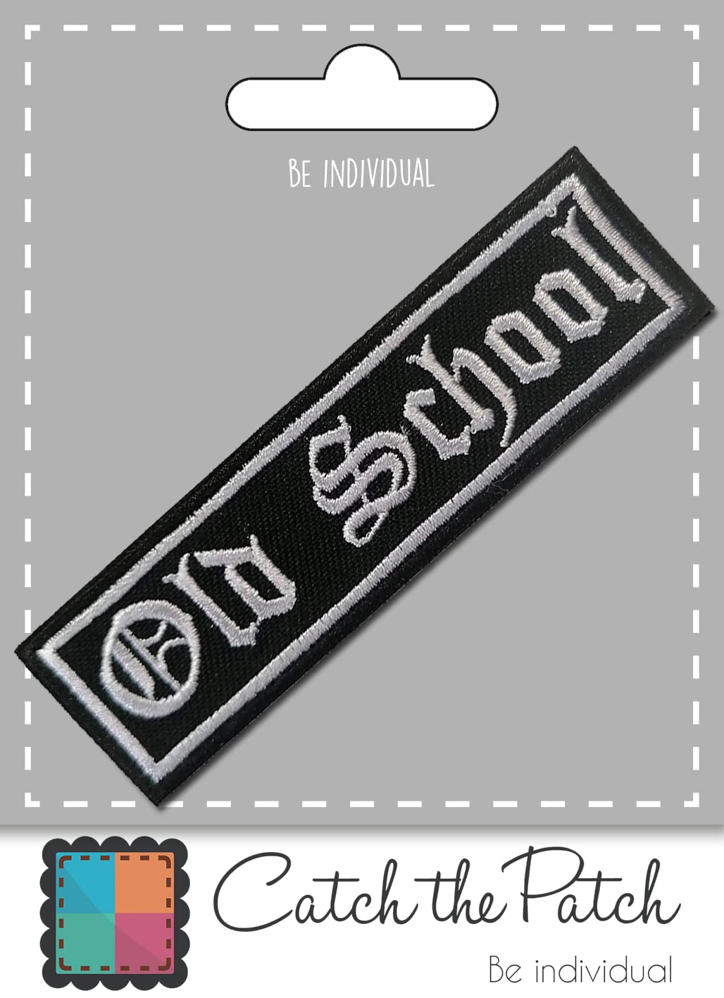 Toppa Termoadesiva Cinghiale Selvatico - Ricamo Poliestere Per Giubbotti