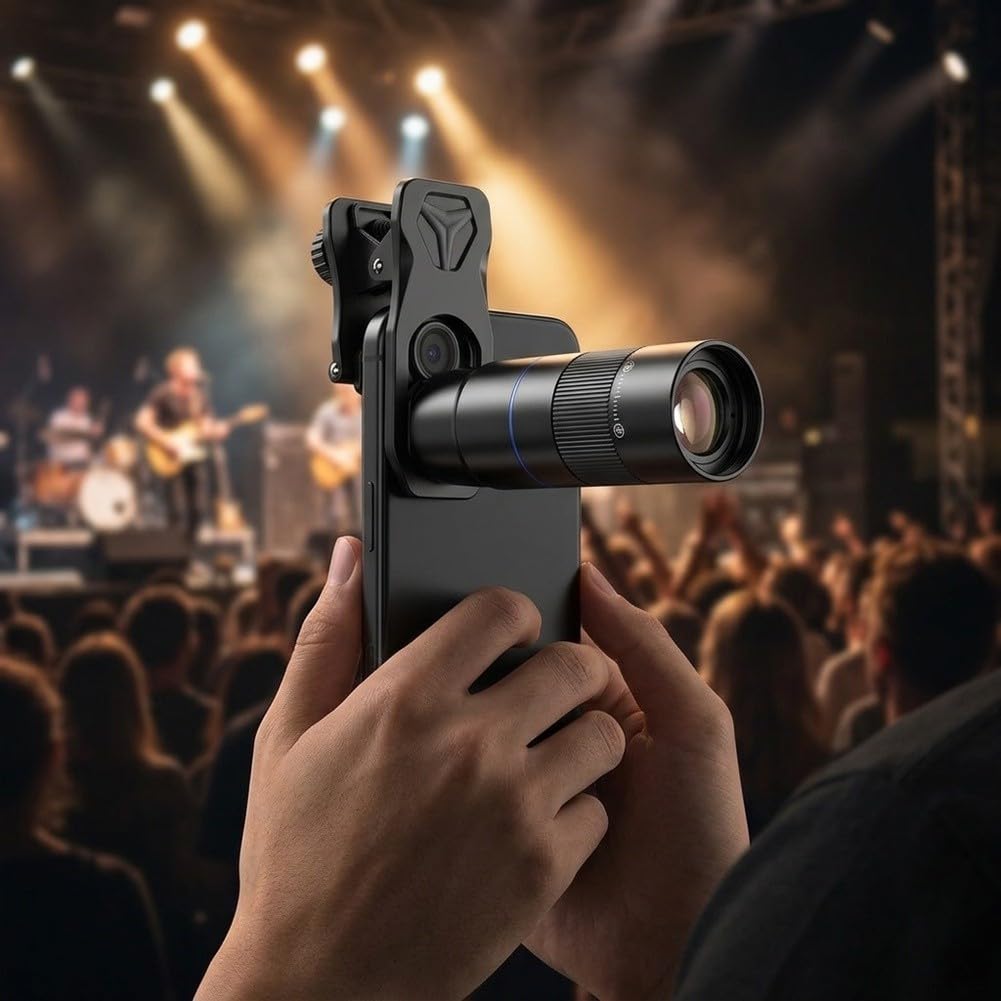 Objectif pour zoom 6X 144mm Équivalent pour Mobile Objectif pour