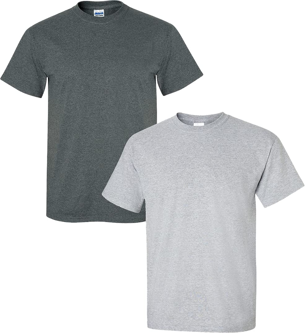 Gildan T-Shirt Adulte T-Shirt Homme (Lot de 2)