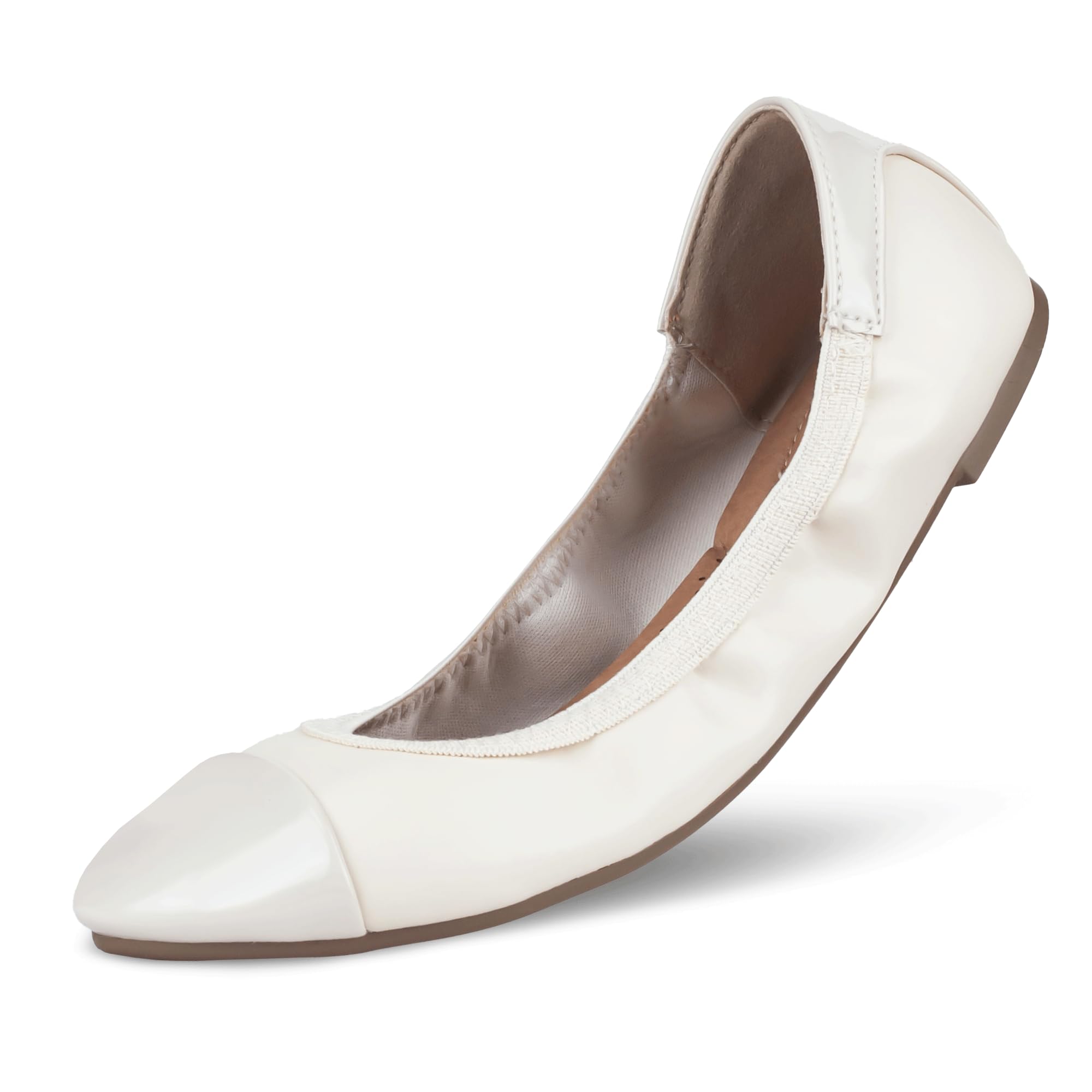 GAWBAW Women's Ballet Flats Shoes - Slip on Casual Flats Round Toe Walking Ballerina Shoes for Women