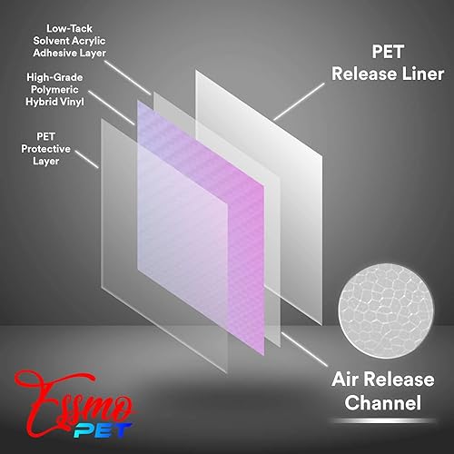 Miniatura 6 de Vinilo PET Liner Super brillante de cerámica perlado blanco envoltura automotriz auto vehículo libre de burbujas liberación de aire 1 pie x 5 pies