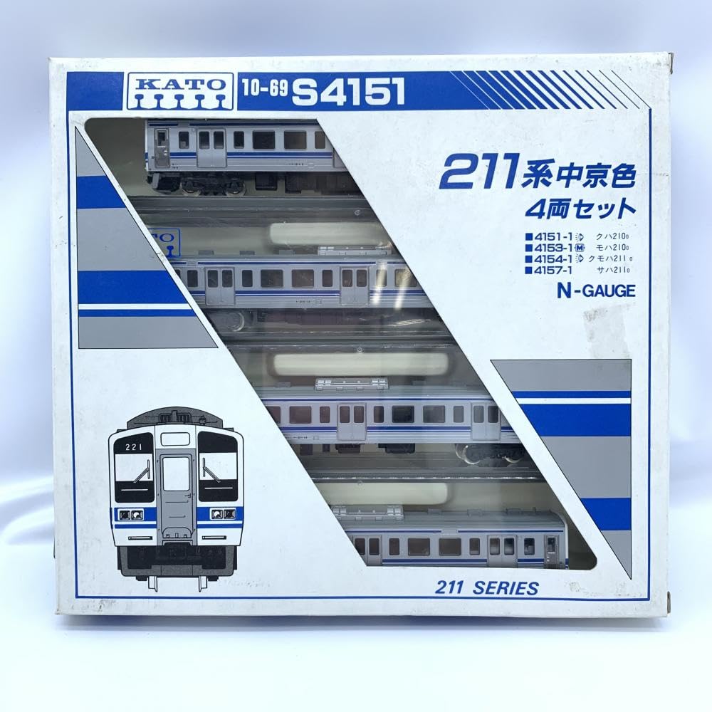 kato 211系0番台中京色4両セット Nゲージ kato 211系0番台中京色4両セット Nゲージ - メルカリ