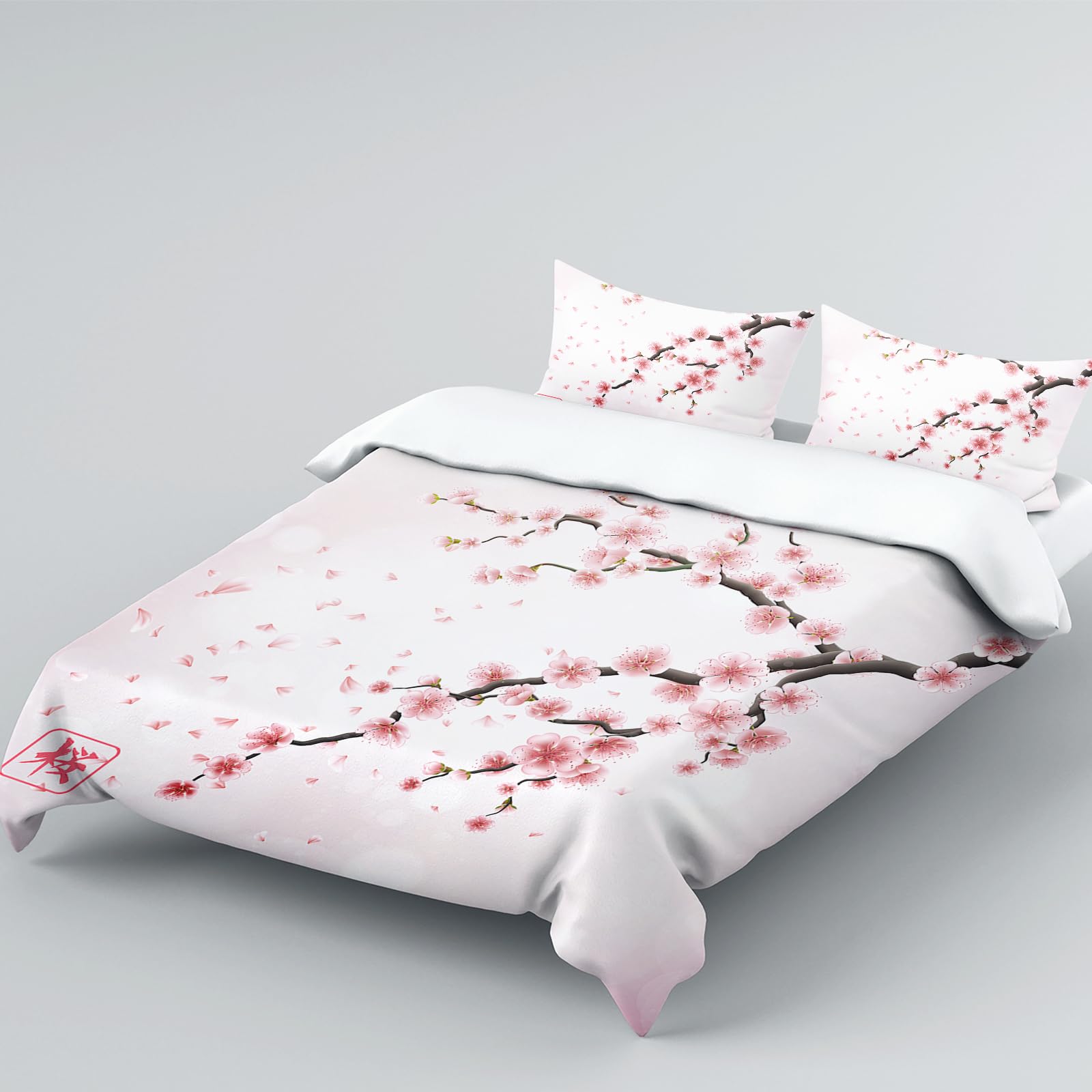 Set Biancheria da Letto Samurai con Copripiumino e Copripiumino Il