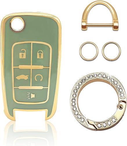 Miniatura 9 de Vrasly Compatible con funda para llavero Chevy con cordón para llavero