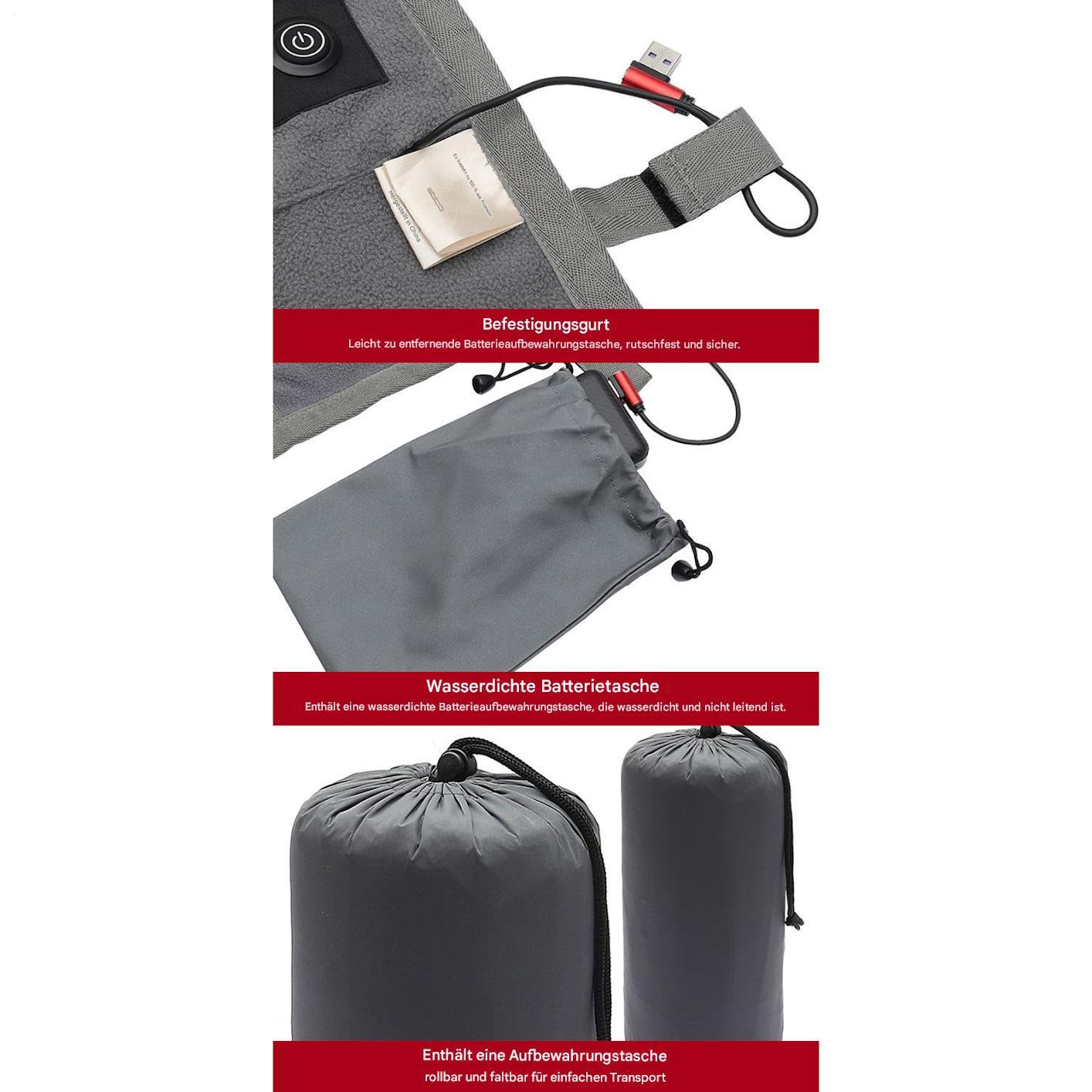 Schlafsackwärmer | Faltbare Warme Verstellbare Matte,Innenfutter Für Schlafsäcke | Für Männer Und Frauen Geeignet Für Wandern Outdoor Aktivitäten Picknick Reisen Und
