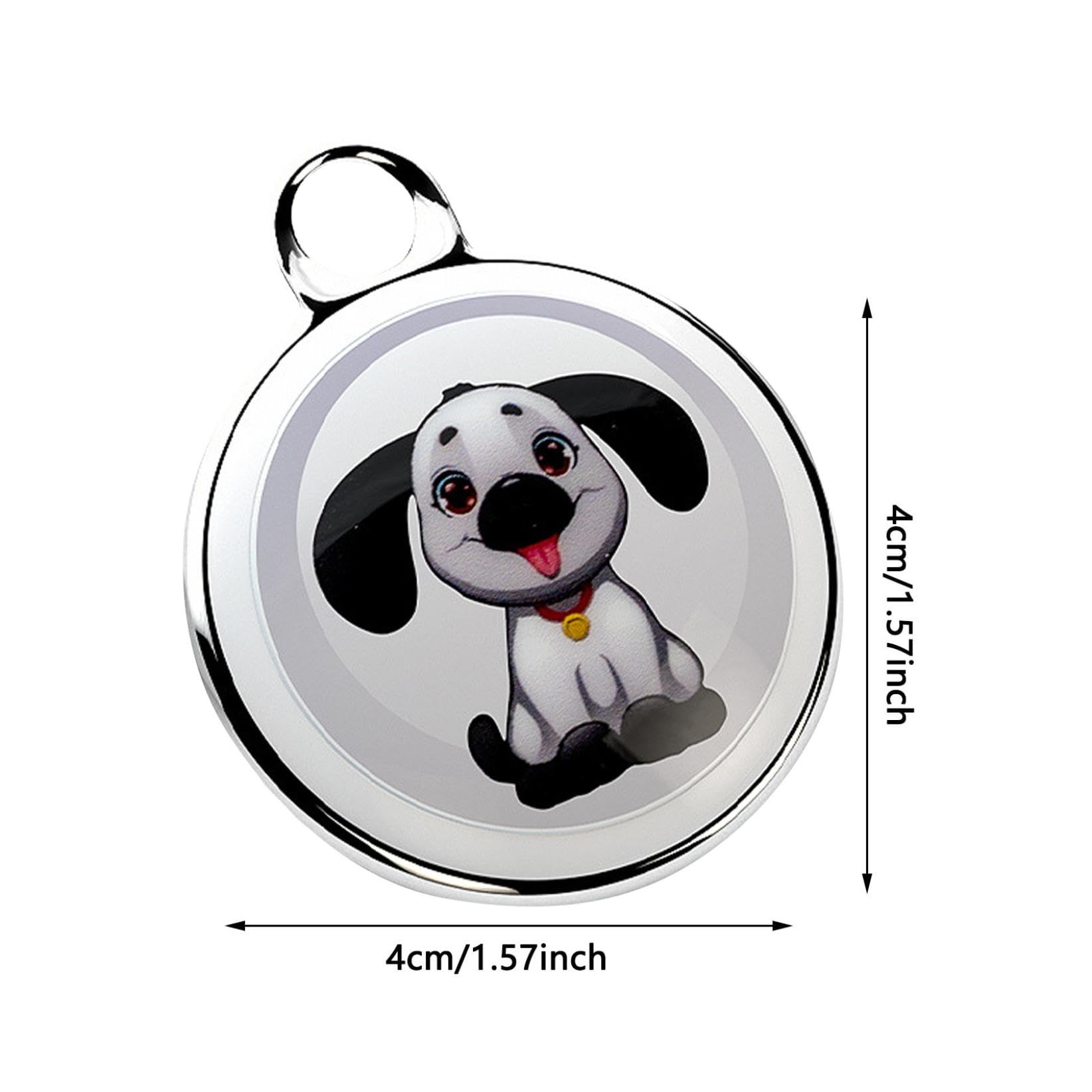 Mini localizzatori GPS per cani e gatti carini, nessun canone mensile, compatibile con iOS/Android, dispositivi di localizzazione in tutto il mondo per animali domestici o bagagli, dispositivi