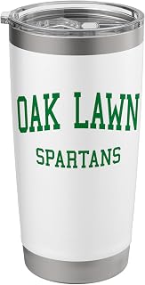 Oak Lawn High School HS Oak Lawn IL Retro Stainless Steel Insulated Tumbler