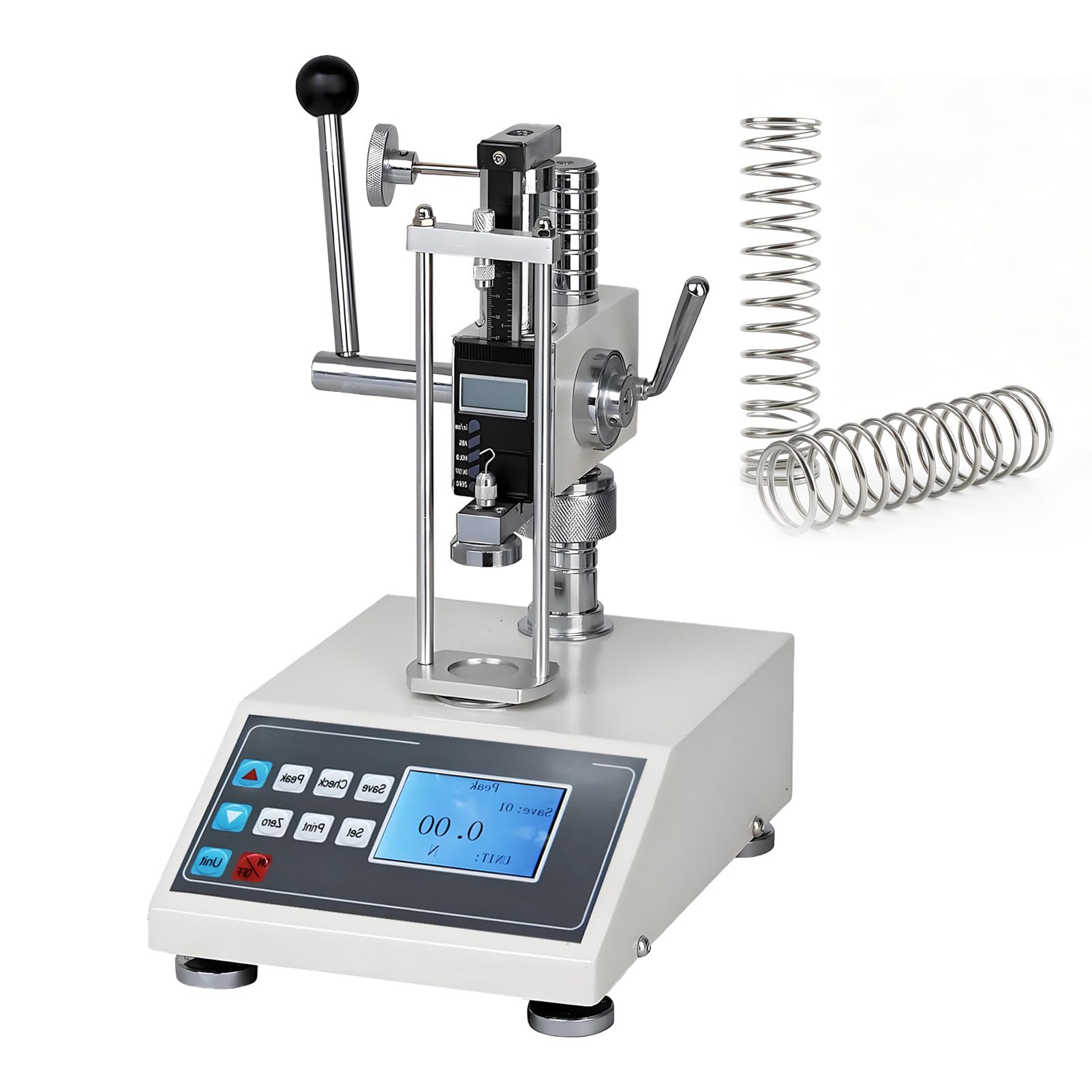 ZHJOPP Digital Spring Tester 10N, Tension Compression Testing Machine,Easy PLC Connection for Industrial Applications (10N)