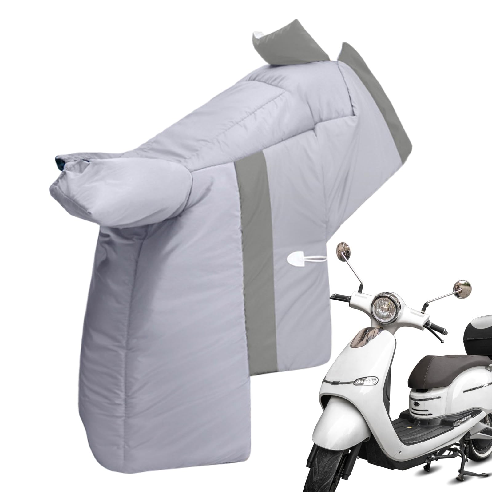 Couvre-Jambes Coupe-Vent pour Scooter, Couvre-Jambes rembourré et