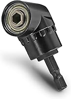 Vista 1 de Destornillador de ángulo recto de 105 grados, adaptador de accesorio de extensión de taladro con enchufe magnético hexagonal de 1/4 pulgadas