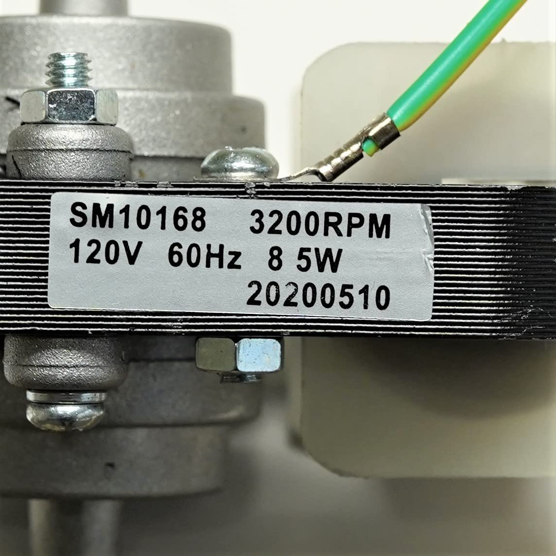 Supco SM10168 Refrigerator Condenser Fan Motor for GE WR60X10168