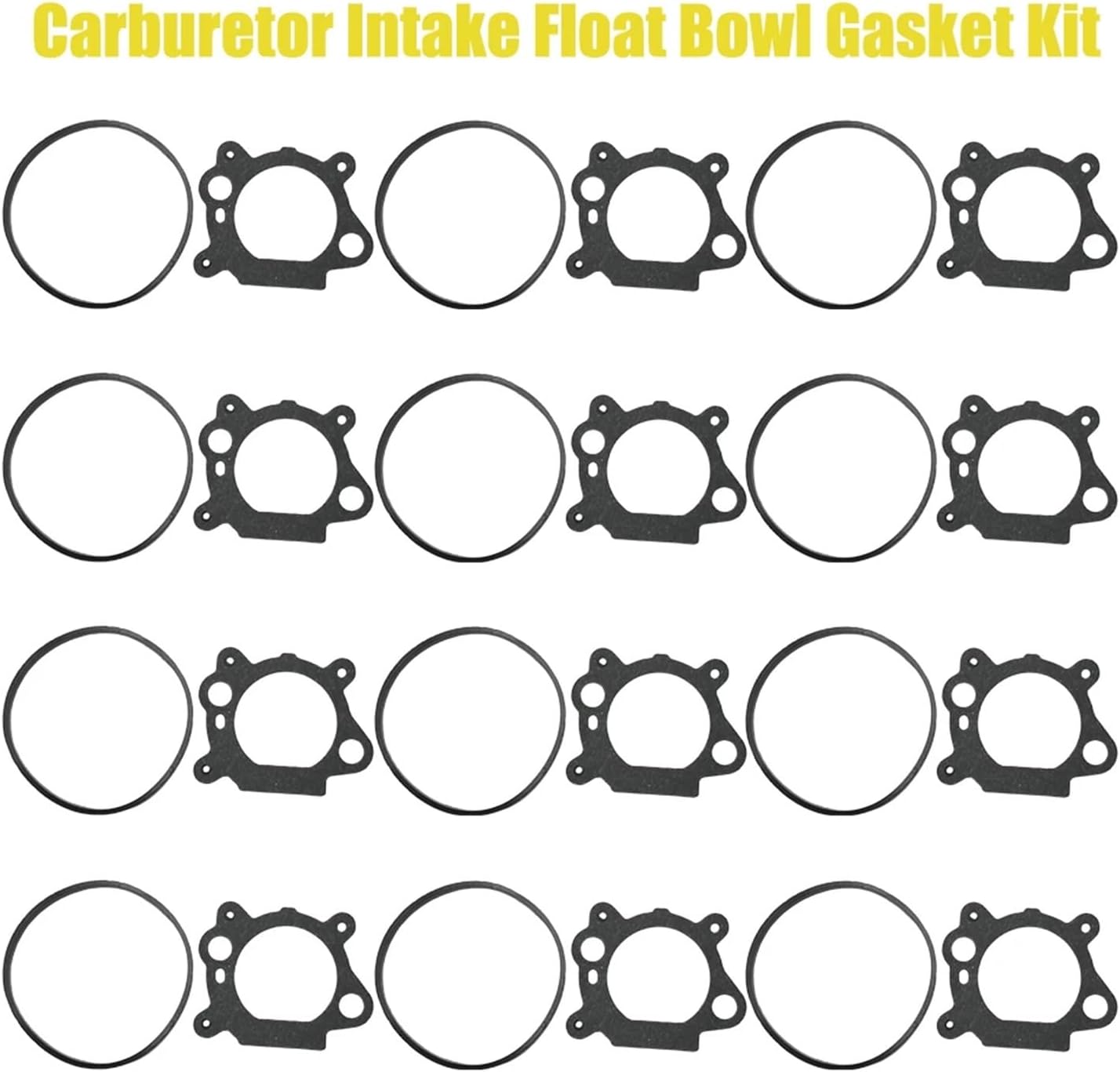 12pcs 280492 693981 Carburetor Float Bowl Gasket Kit Fit for Engine