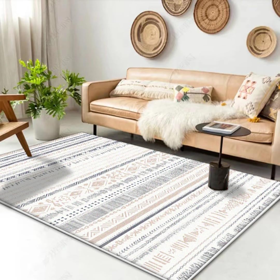 Tapis géométrique pour salon et chambre 60x90cm ML006
