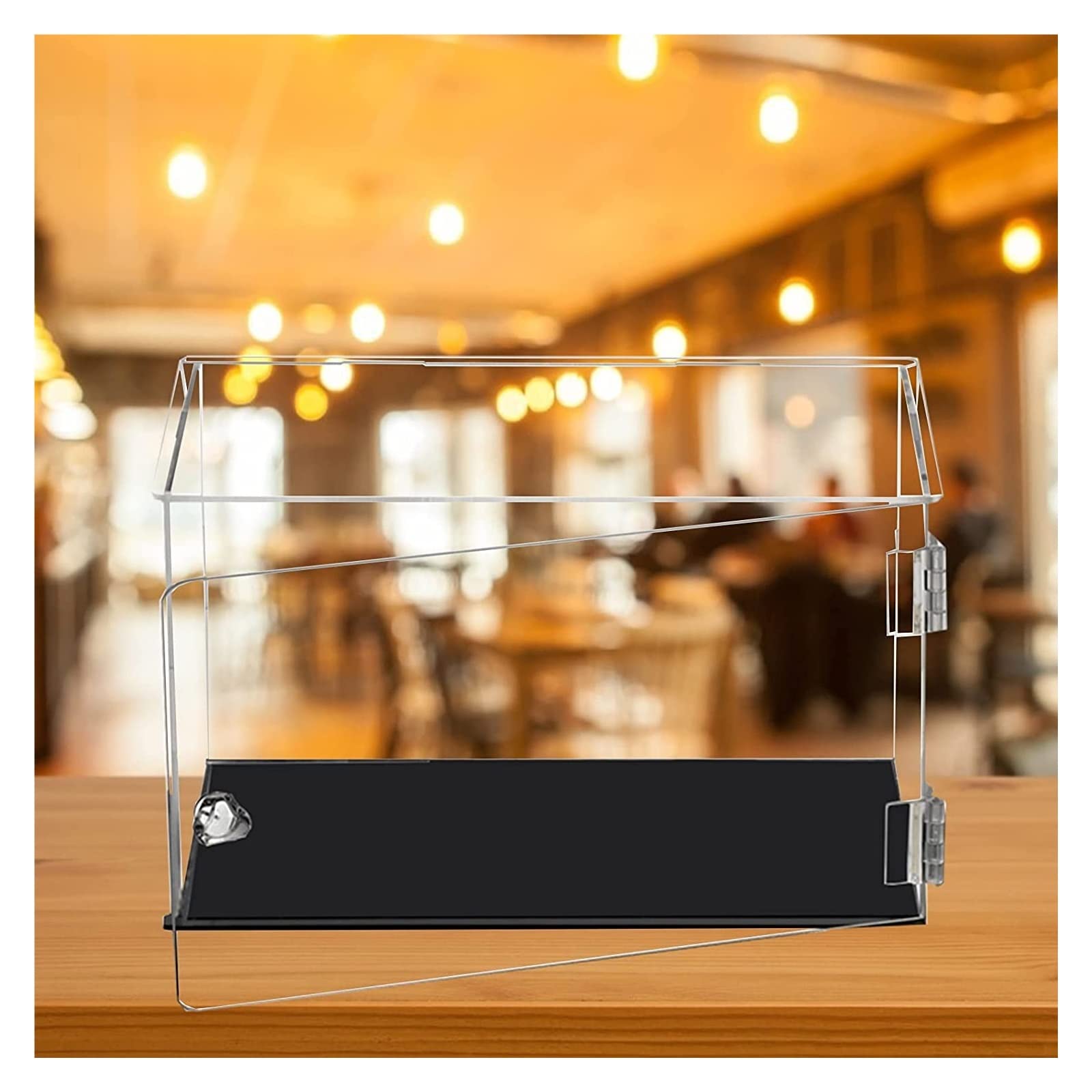 Transparente Estantes Acrílico Vitrina De Exhibición De Acrílico, Cubierta A Prueba De Polvo De Cubo De Autoensamblaje For Exhibición De Museo De Tienda De Oficina, Caja De Protección De Almacenamien