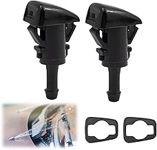 986302K100 Washer Jets, 2 Pack Front Windshield Washer Nozzles Compatible with 2012-2017 Kia Sportage 2010-2018 Hyundai Tucson ix35 Wiper Blades Accessories Replacement with Rubber Gasket