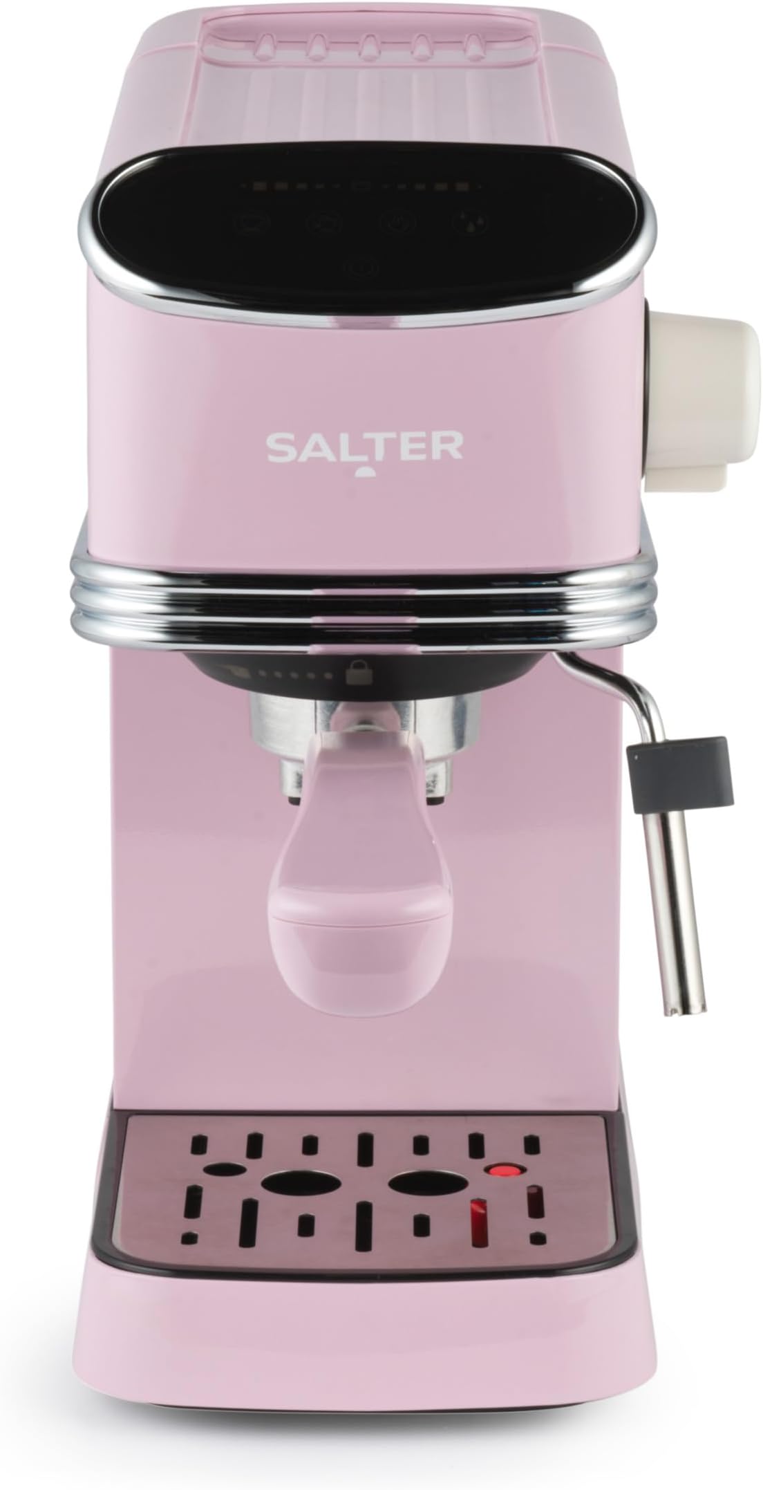 Salter Retro Espresso Machine, 20 Bar, 1.35 L, Pink