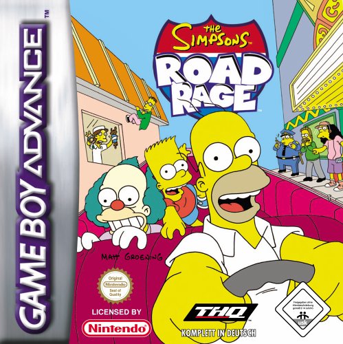 Simpsons - Road Rage - [GBA]