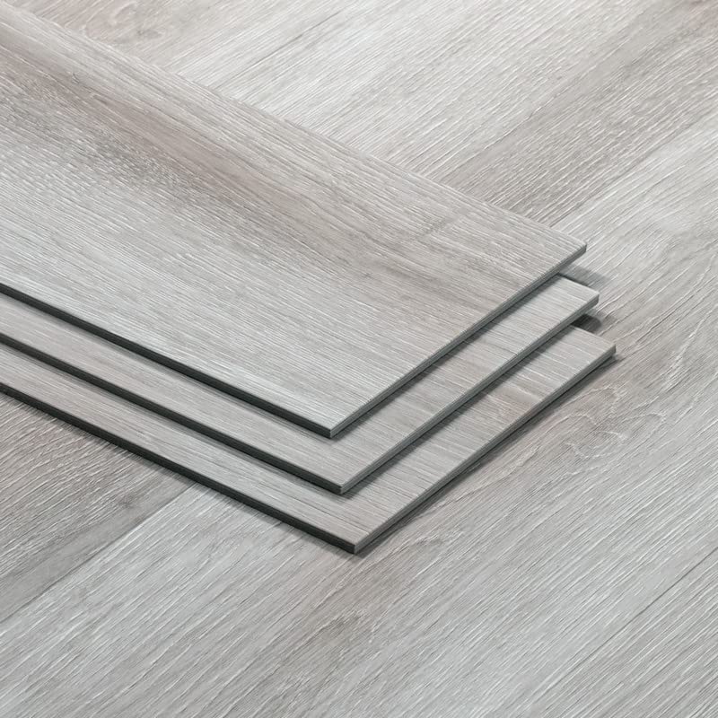 Miniatura 53 de Lucida Surfaces Azulejos de vinilo de lujo Piso adhesivo para instalación de bricolaje 10 tablones de aspecto de madera GlueCore Pro Chino