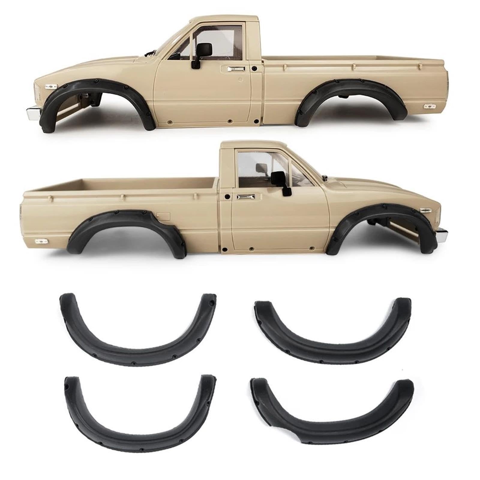 Évasées Garde Boue Voiture RC pour Tamiya TF2 pour Mojave 1/10