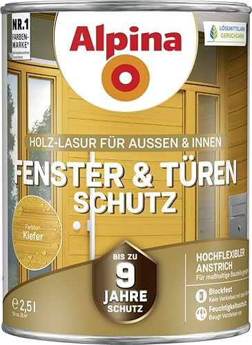 Alpina Fenster- und Türenlasur 0,75L kiefer