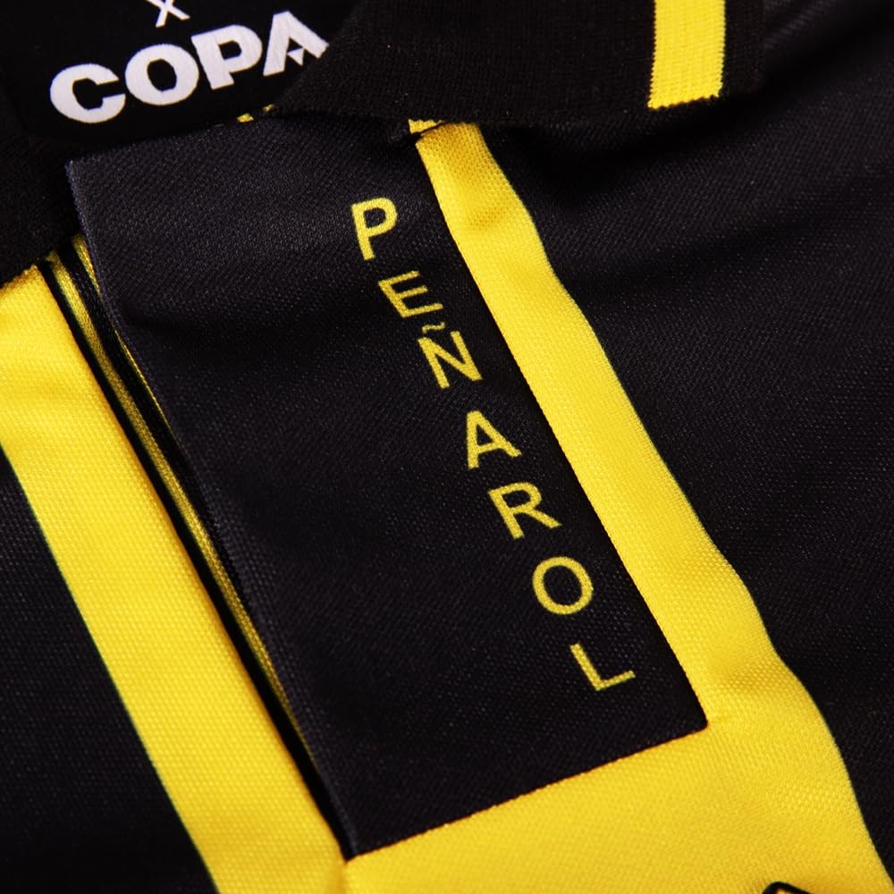 COPA - Maglia retrò - Calcio - Uomo - CA Penarol 1997 - Giallo - 100% Poliestere