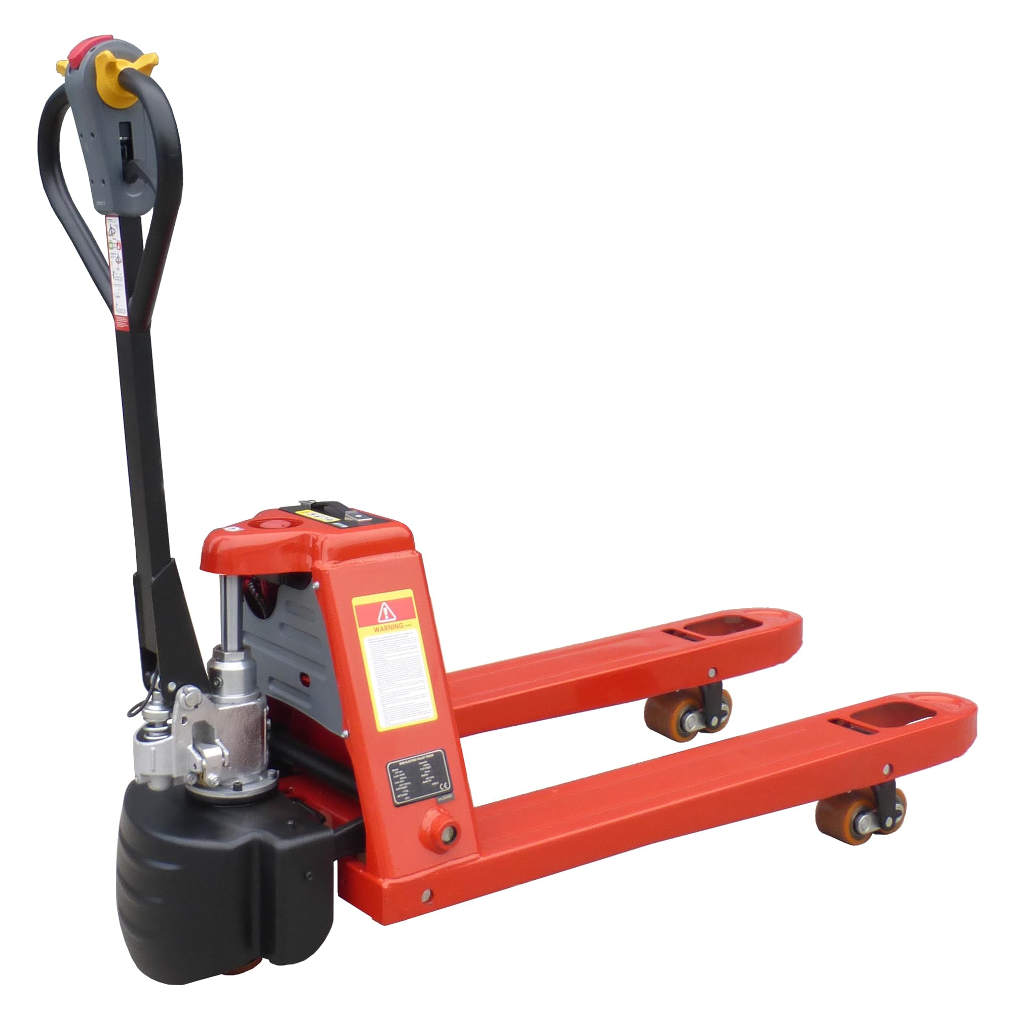 LiftMate Semi Electric Pallet Truck, Hand Pallet Truck 2000kg Capacity (680x1000mm Forks), Heavy Duty Hand Truck, Pallet Jack