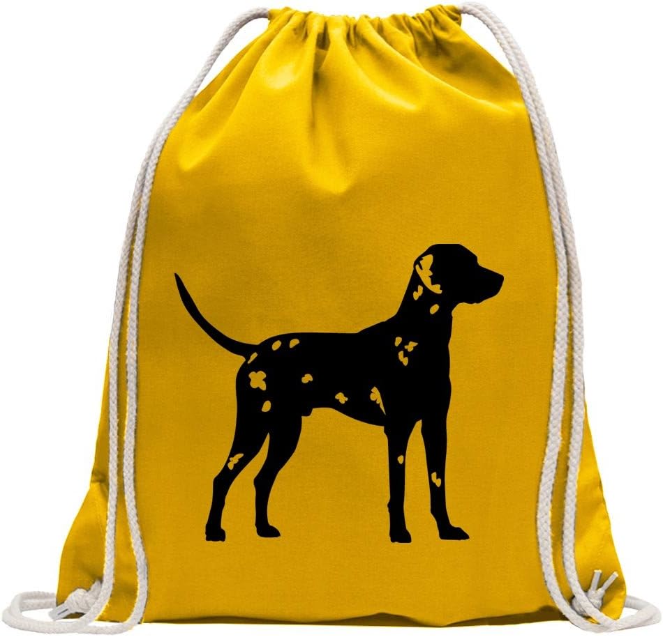 Chien Dalmatien Dessiné à La Main Avec Illustration De Sac à Dos Dans Style Doodle 1375 9356