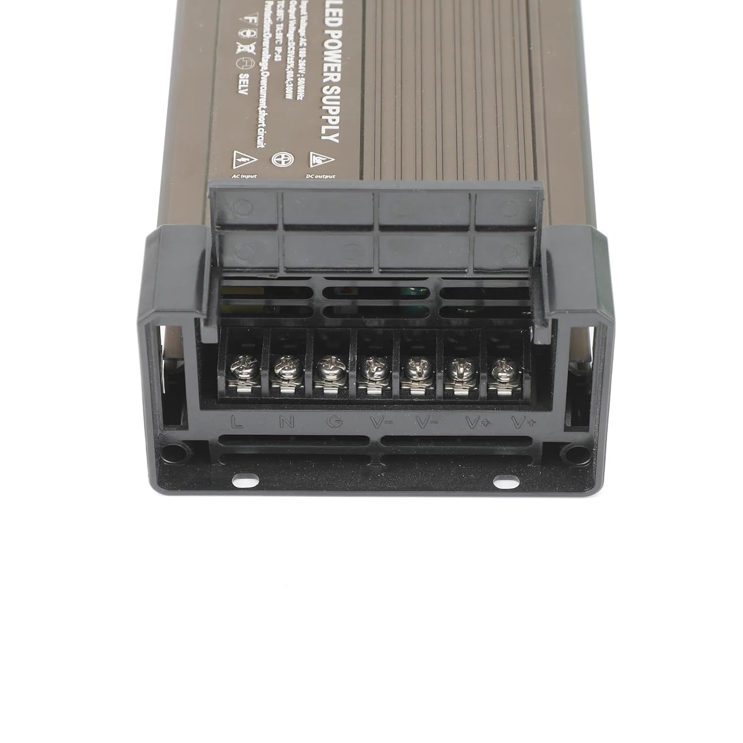 1pcs AC180-264V Rainproof Switching Power Supply to DC 5V 300W/350W Outdoor IP43 LED Light Transformer LED Driver(70A 350W)