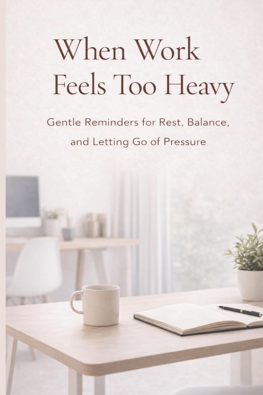 When Work Feels Too Heavy: Gentle Reminders for Rest, Balance, and Letting Go of Pressure