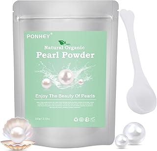 Ponhey Polvo orgánico de perlas de agua dulce...
