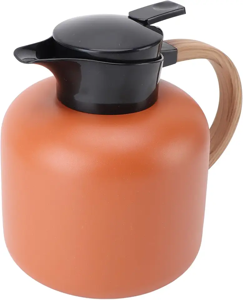 Garrafa térmica de café 2L com isolamento térmico de aço inoxidável, garrafa a vácuo de parede dupla para manter o calor