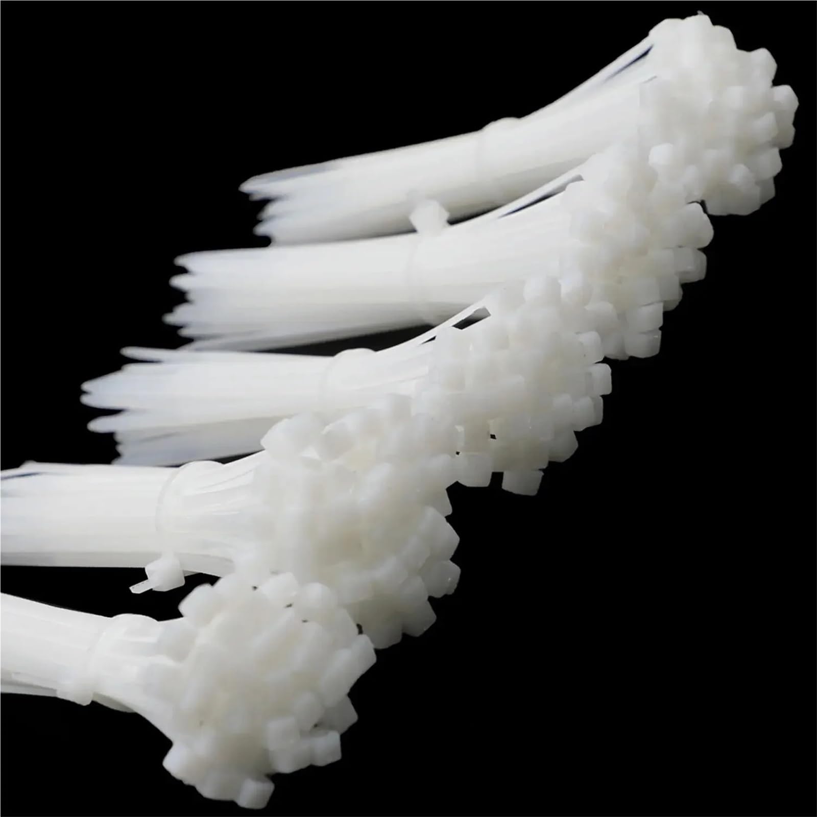 Cable Ties White Self Locking Nylon Industrial Cable Tie