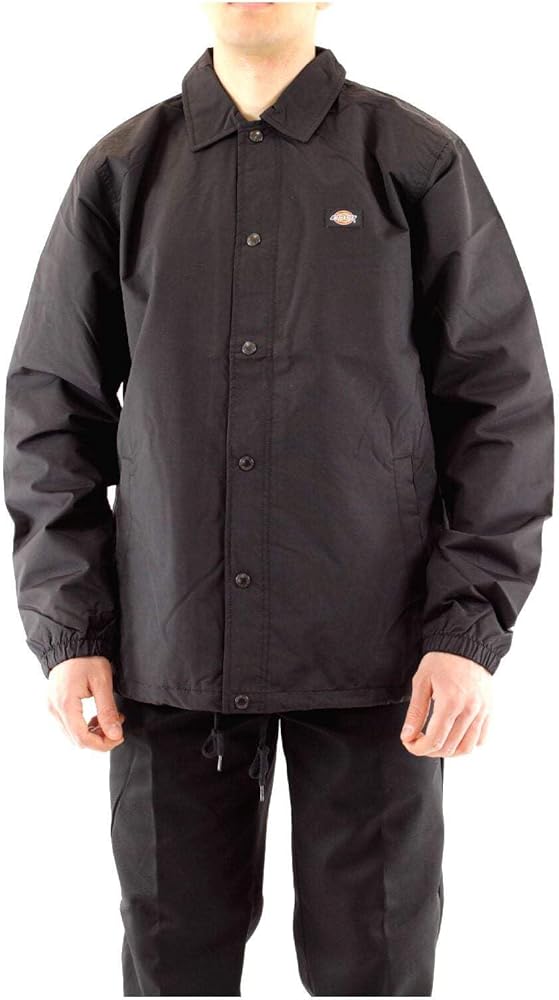 Amazon.com: Dickies Oakport Coach Mens Jacket Large Black