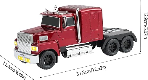 Miniatura 7 de Altavoz Bluetooth retro para camión, modelo de automóvil vintage con ruedas móviles, estéreo HD, TWS, luces LED, radio FM, reproducción USBTFAUX,