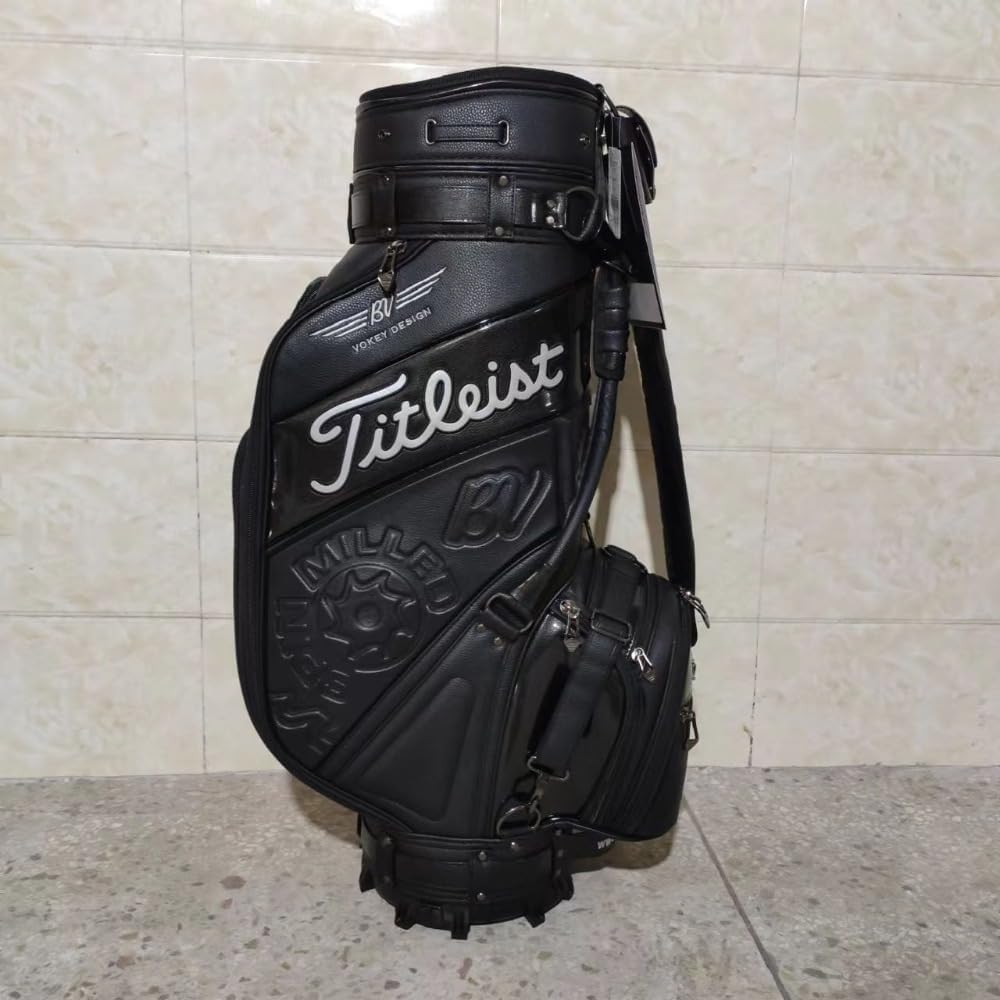 Amazon.co.jp: キャディバッグ レザースポーツメンズレディース