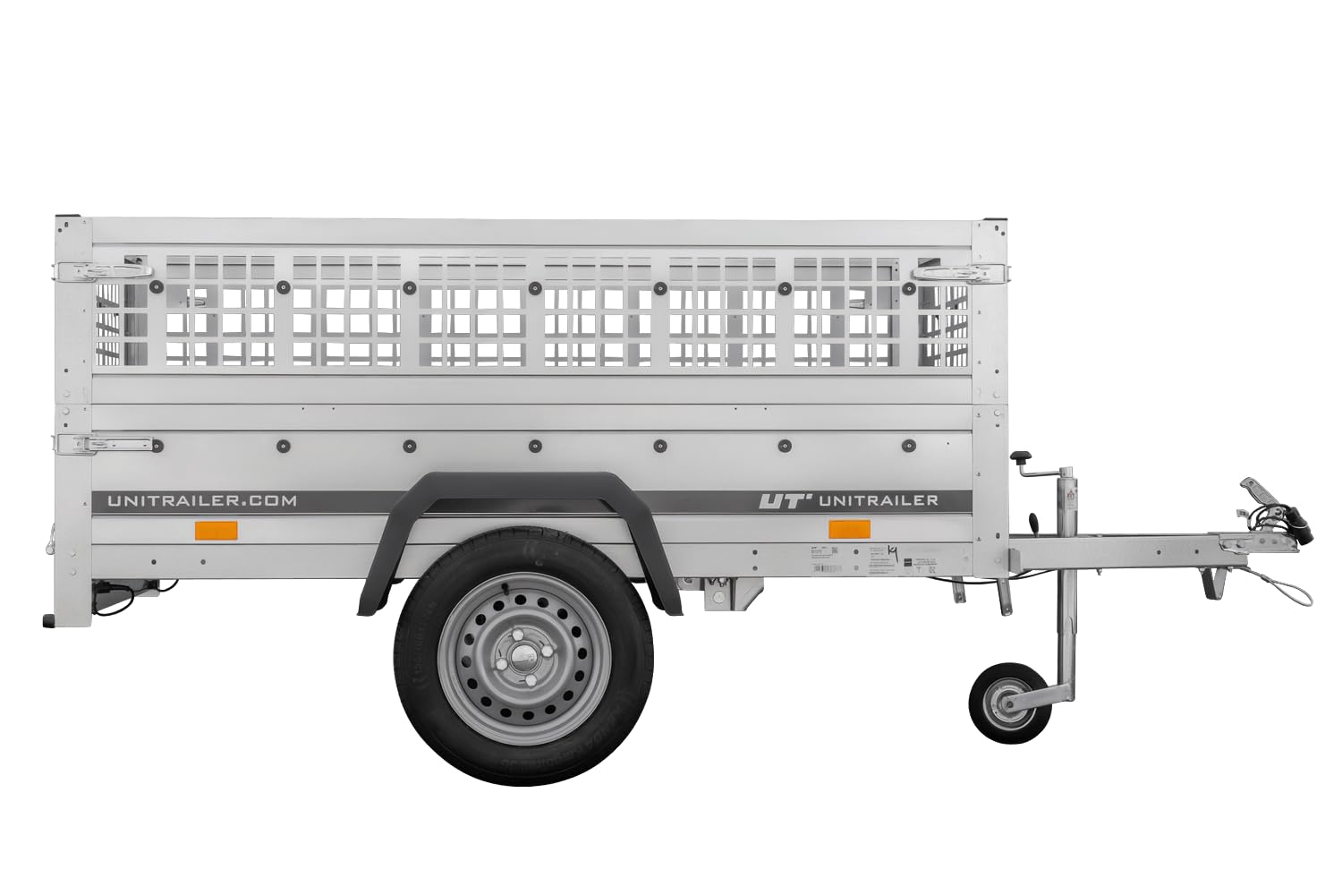 Anhänger Führerschein B Garden Trailer 200 Kipp 200x106 cm 750 kg mit Laubgitteraufsatz