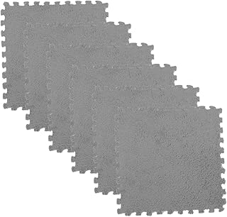 Toyvian 6Pcs Quebra-Cabeça Tapete Quadrado Tapetes De Jogo Para Crianças Tapetes De Espuma Para O Bebê Quebra-Cabeça Exercício Treino Tapete De Espuma Fofa Tapete De Quebra-Cabeça