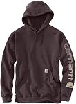Carhartt Sweat-shirt graphique à manches logo de taille moyenne pour hommes