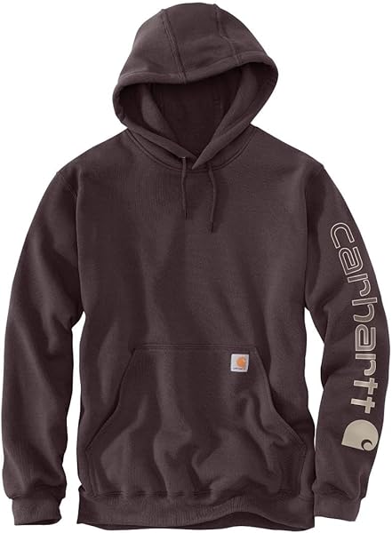 Carhartt Men's Loose Fit Midweight Logo Sleeve Graphic Sweatshirt - 4