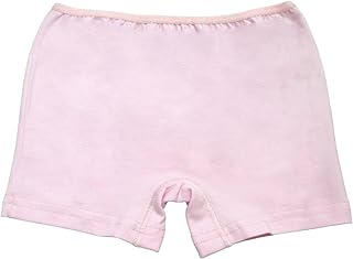 بوكسر قطن قصير للبنات من بابيون - وردي - 12 سنة