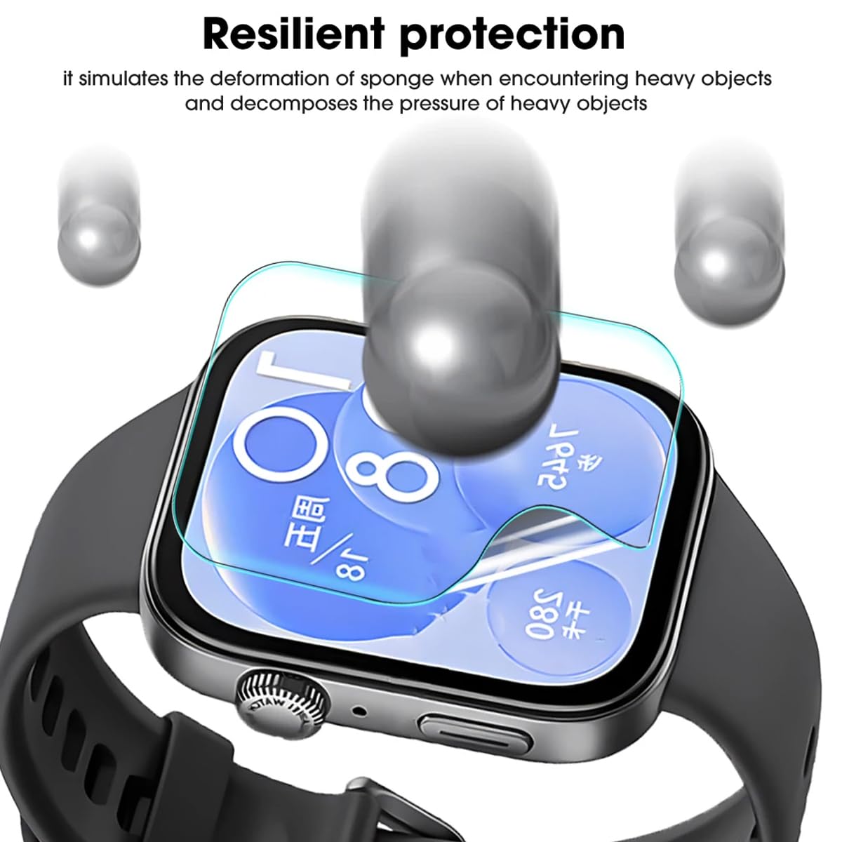 6 Pellicole Protettive In TPU Per Blackview R30MAX 1.91 – Anti-graffio, Sensibili E Senza Bolle