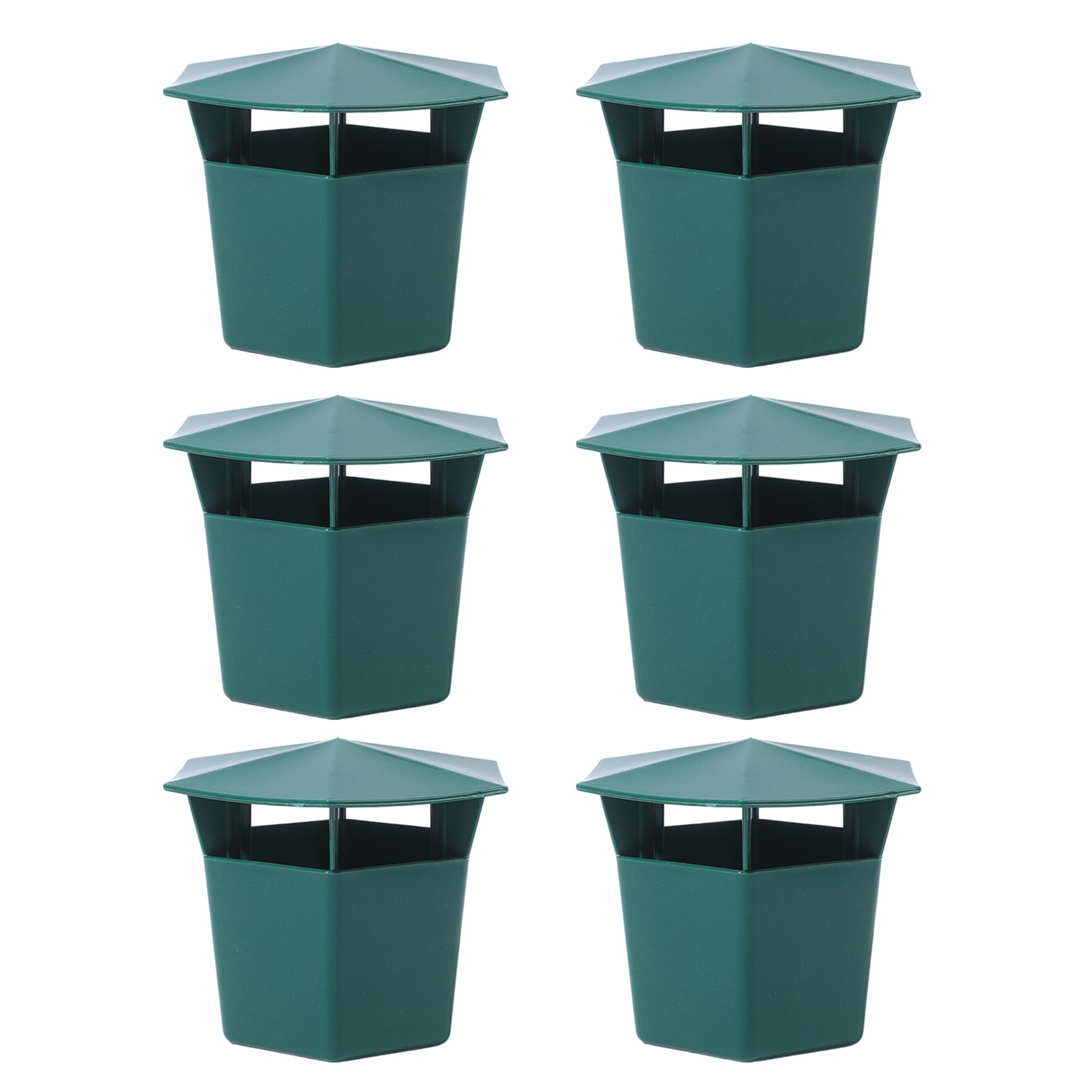Piège à escargots et limaces, 6 pièces, station d'appât réutilisable pour la protection du jardin et de la ferme, accessoires multi-usages pour limaces