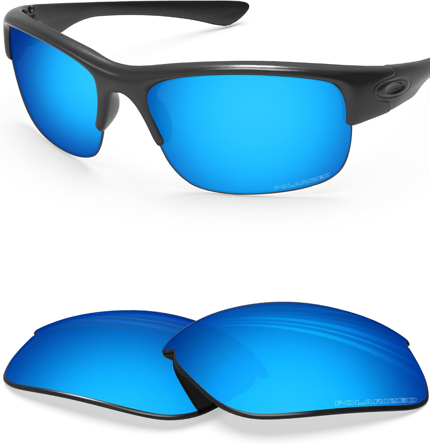 BLAZERBUCK Anti-salt Polarized Replacement Lenses for Oakley Bottlecap Sunglass