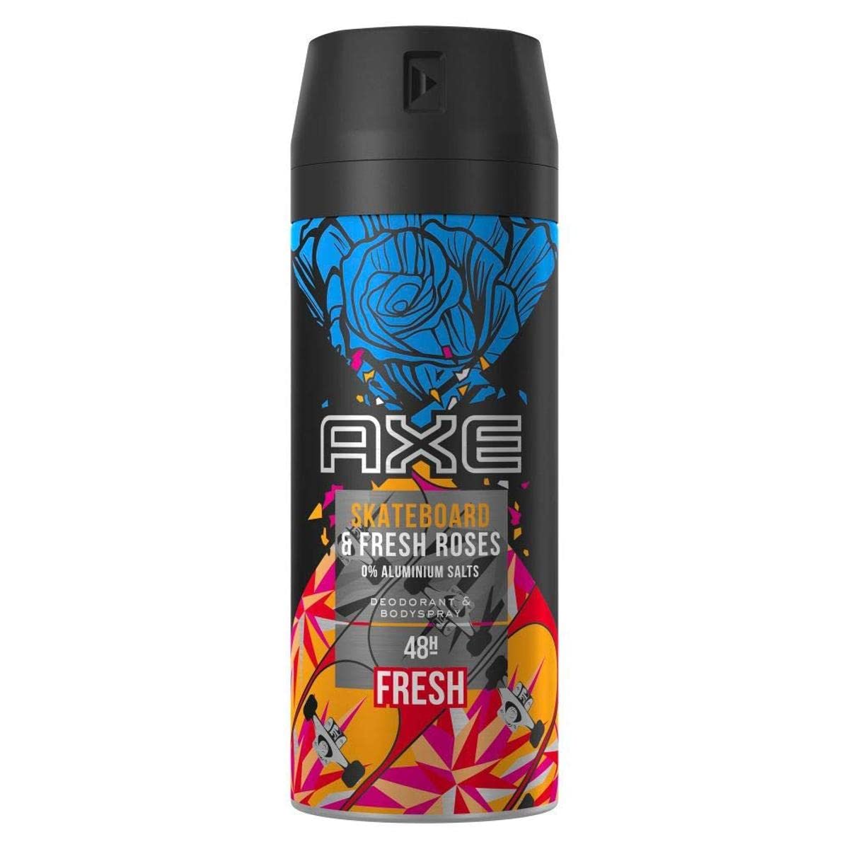 Axe Bodyspray Skateboard & Fresh Roses Deo mit 48StundenSchutz für